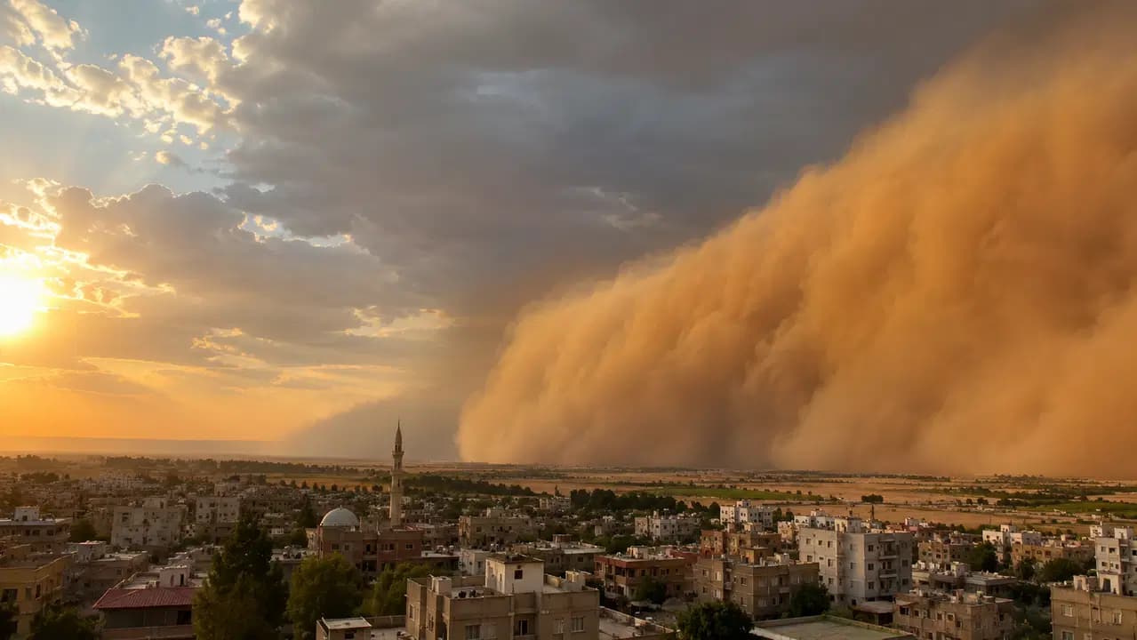 Meteoroloji'den Güneydoğu için toz taşınımı uyarısı