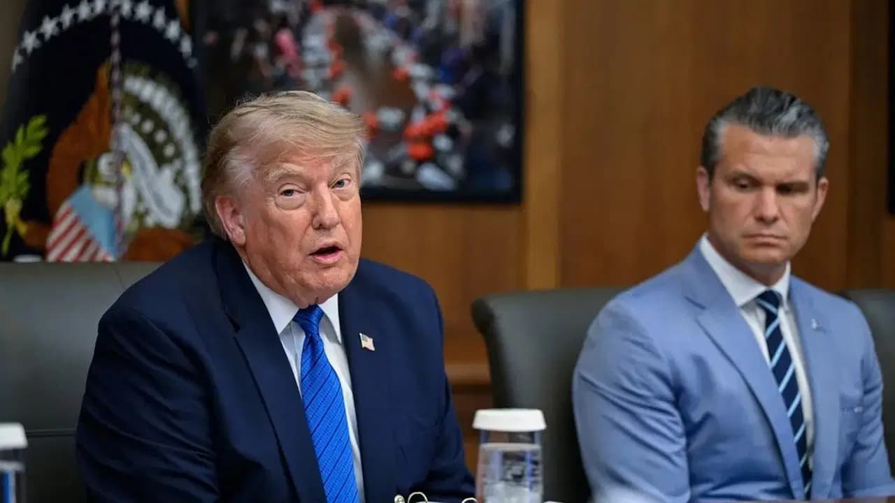 Trump ile Savunma Bakanı Hegseth arasında 'mühimmat' gerilimi: Camp David'de kritik zirve