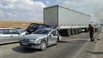Afyonkarahisar'da anız dumanı faciaya yol açtı: 13 araç zincirleme kazaya karıştı