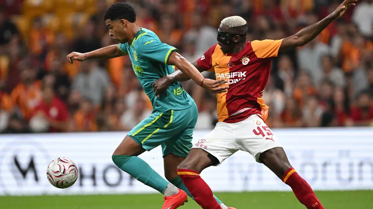 Galatasaray, seyircisi önünde Villarreal'e 2-1 mağlup oldu