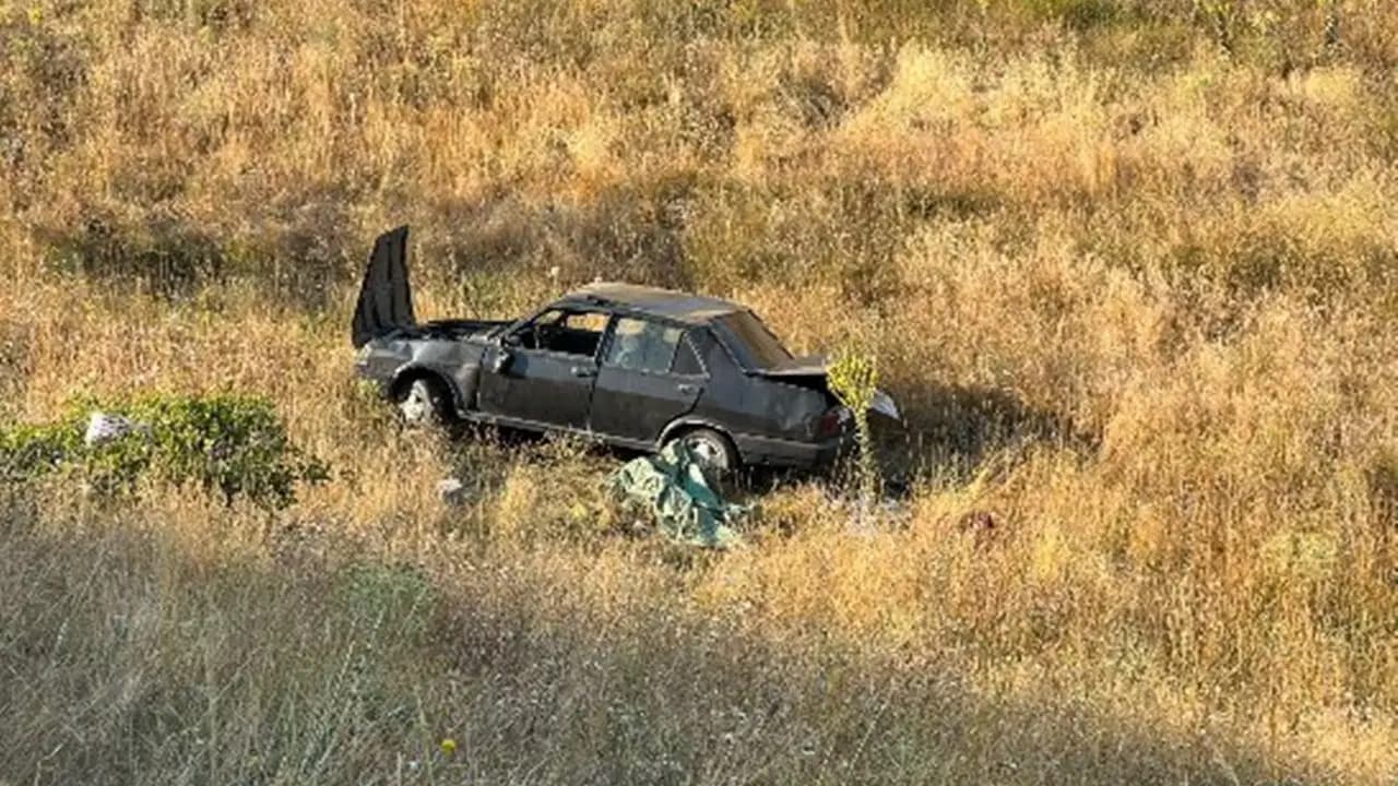 Düğün dönüşü feci kaza: 60 yaşındaki sürücü şarampolde can verdi