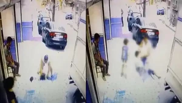 Gaziosmanpaşa'da sokak ortasında çocuklara saldıran şahıs tutuklandı