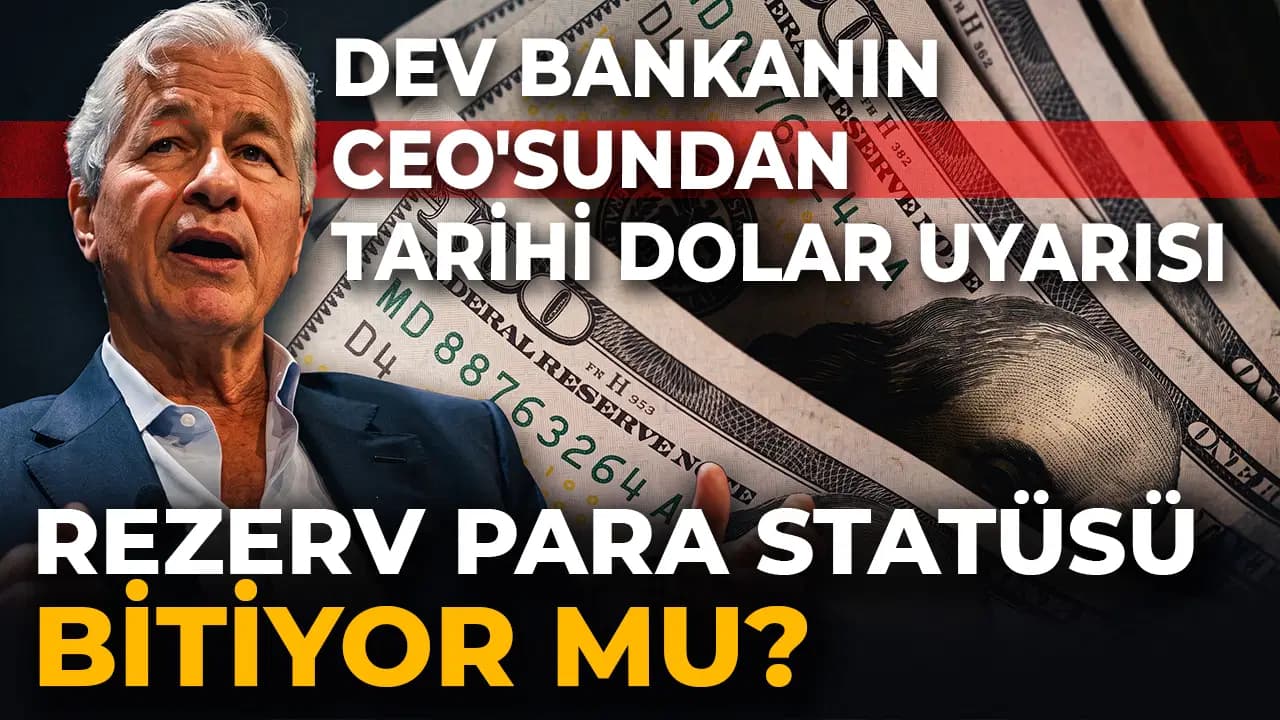 JPMorgan CEO'sundan çarpıcı dolar açıklaması: Küresel rezerv para dönemi sona mı eriyor?