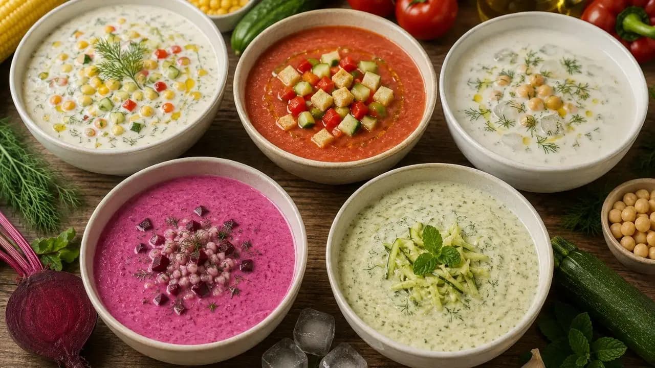 Yaz sıcaklarında serinleten 5 soğuk çorba tarifi