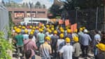 Bakanlık önünde maaşlarını isteyen madencilere polis müdahalesi: 100'ü aşkın işçi gözaltında
