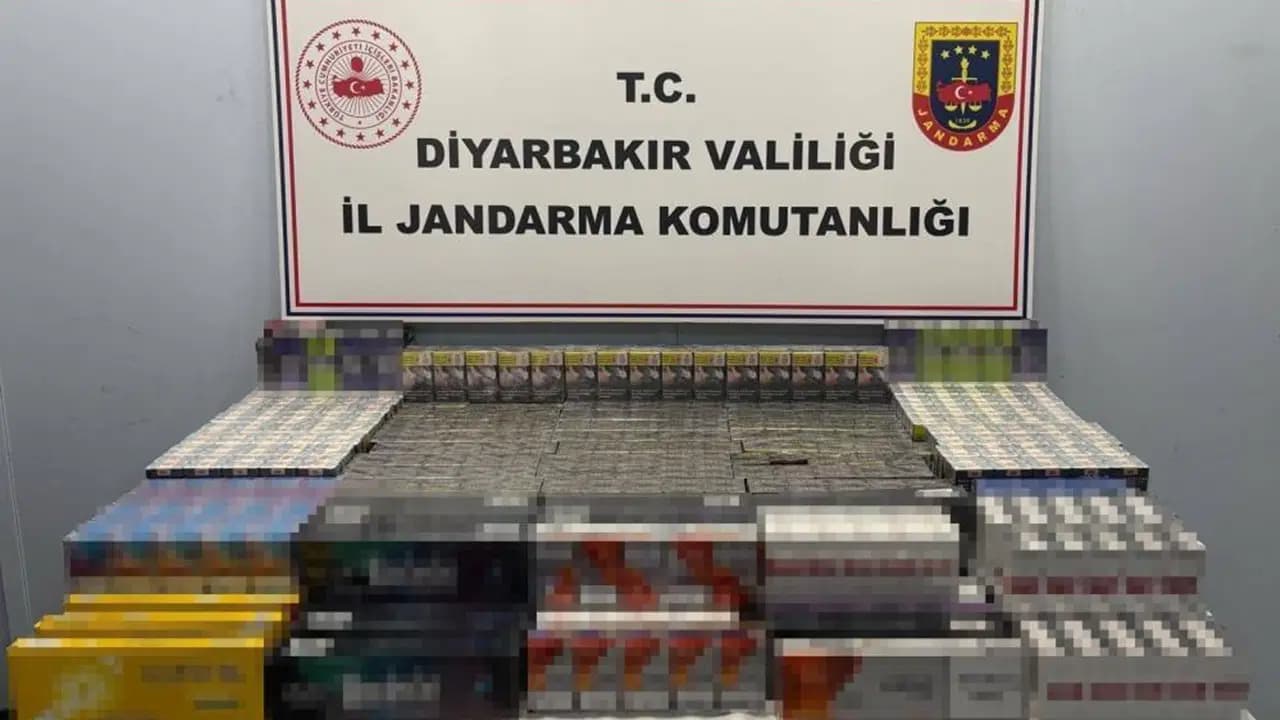 Diyarbakır'da Kaçakçılara Büyük Darbe: Gümrük Kaçağı Malzemeler Ele Geçirildi, 48 Şüpheli Hakkında İşlem Yapıldı