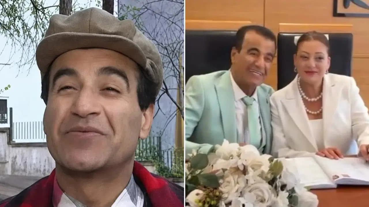 Arabesk müziğin usta ismi Yunus Bülbül, 71 yaşında nikâh masasına oturdu