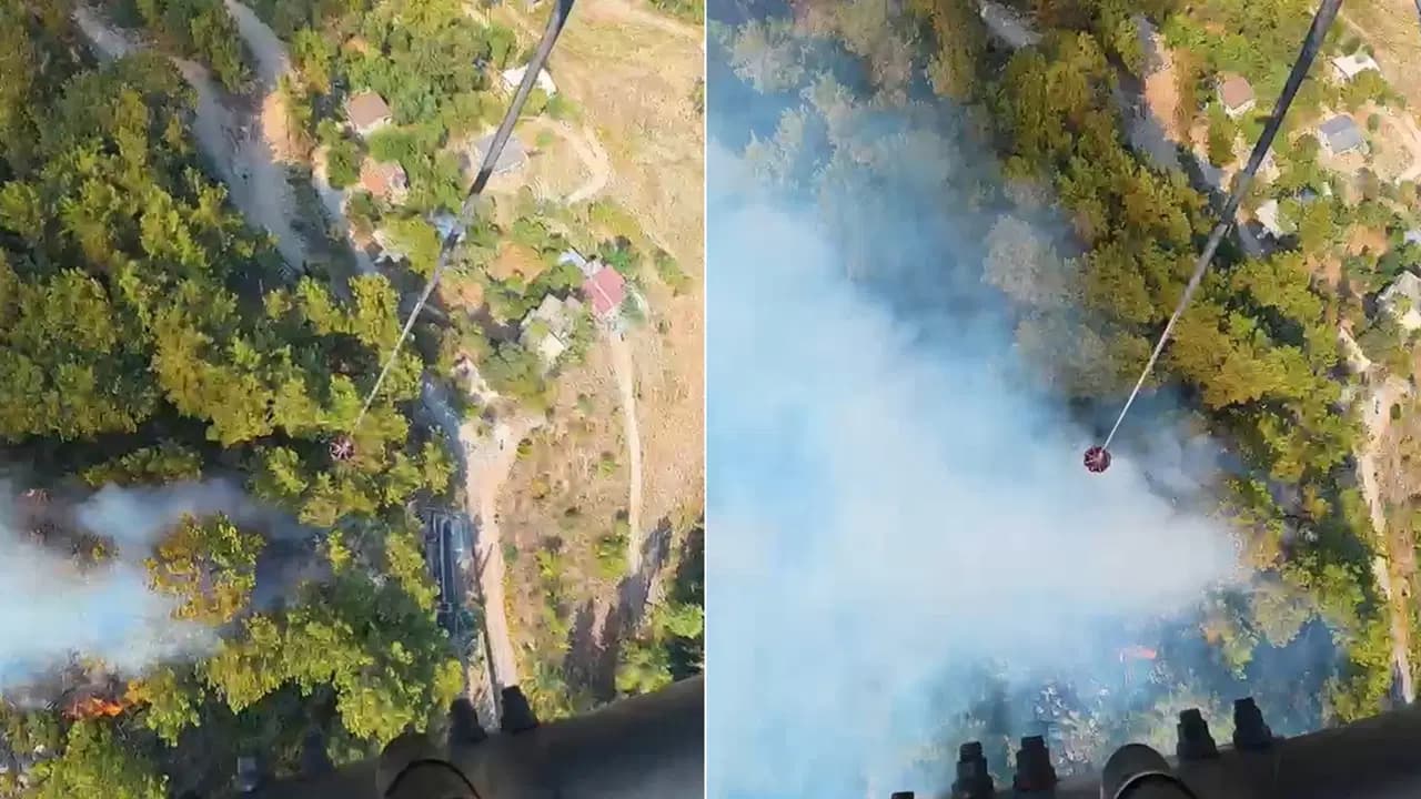 Antalya'da iki ilçede birden orman yangını: Ekipler seferber oldu