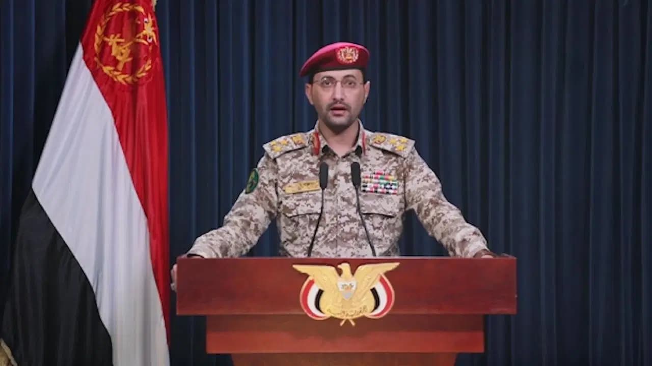Husilerin askeri sözcüsüne X engeli: Yahya Seri'nin hesabı askıya alındı