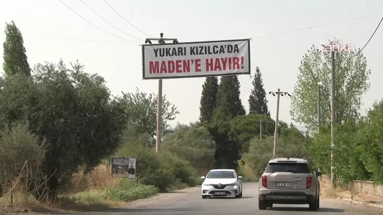 Kemalpaşa'da maden projesine halk isyanı: 'Saklı cennetimizi cehenneme çevirmesinler'