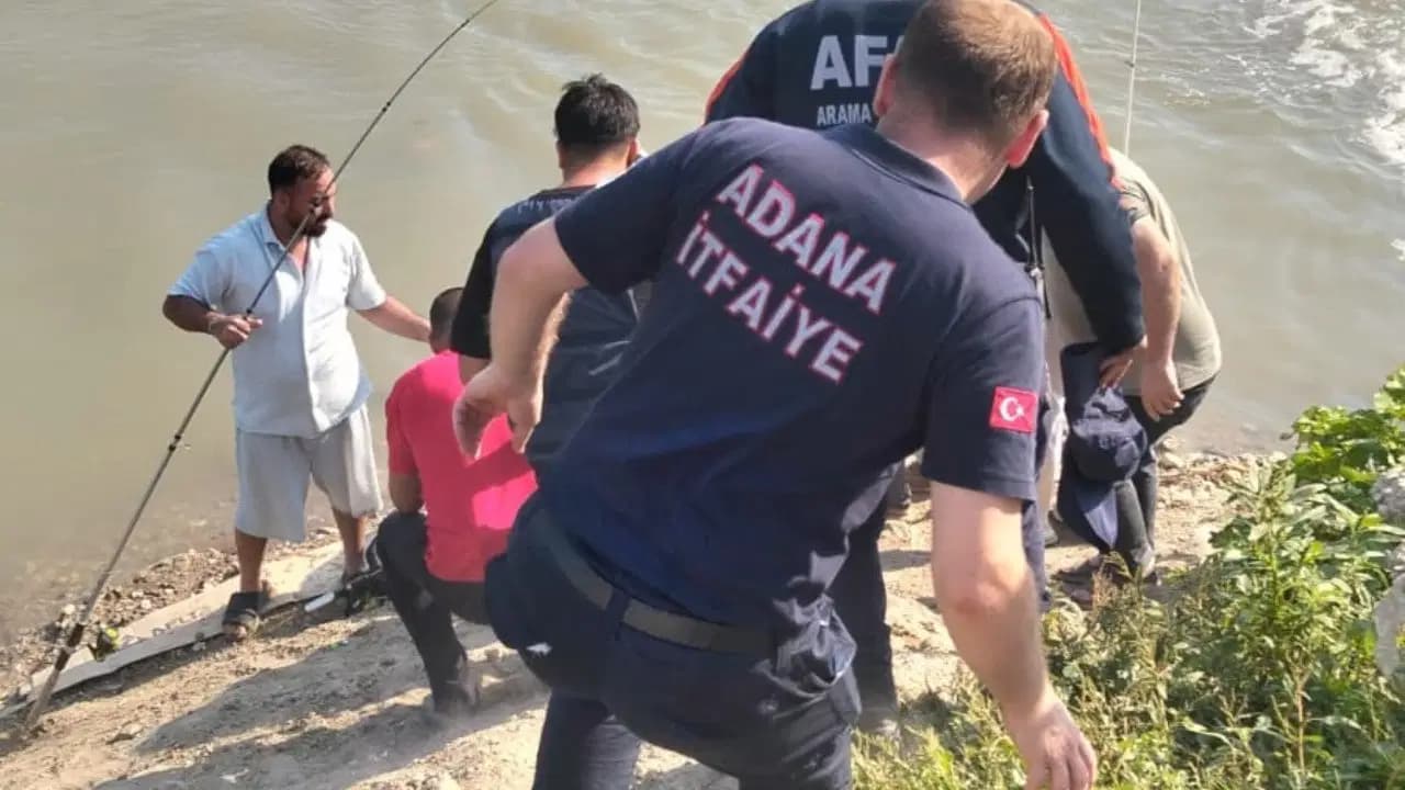 Adana'da Ceyhan Nehri'nde feci olay: Kaybolan 2 çocuktan birinin cansız bedenine ulaşıldı
