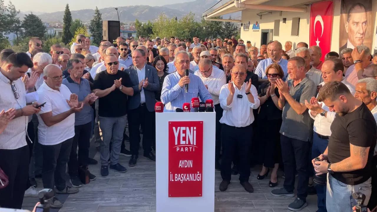 YENİ Parti'den Aydın ve Hakkari'de teşkilatlanma hamlesi: 'İlk seçimde iktideriz'