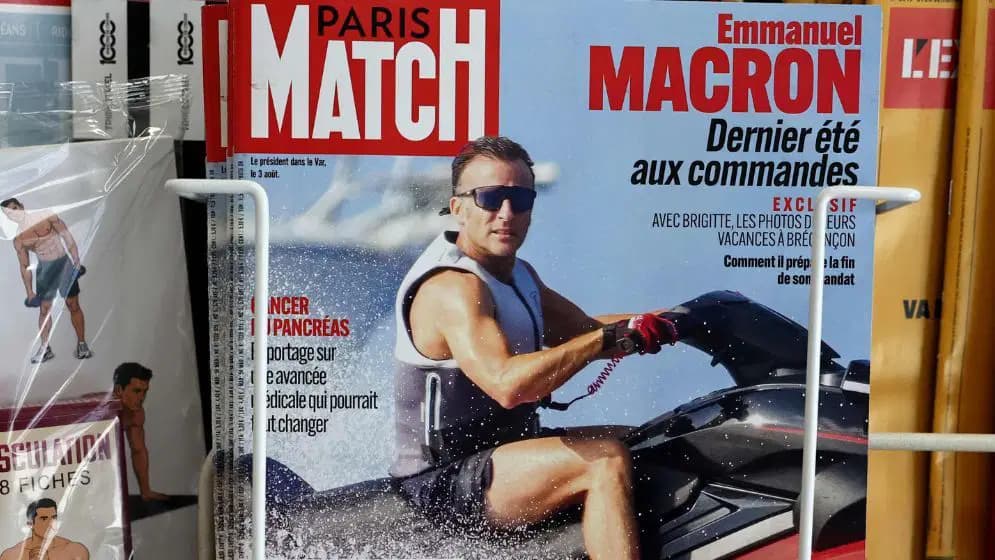 Macron'a kriz ortasında 'jet ski' tepkisi: Fransa yanarken tatilde