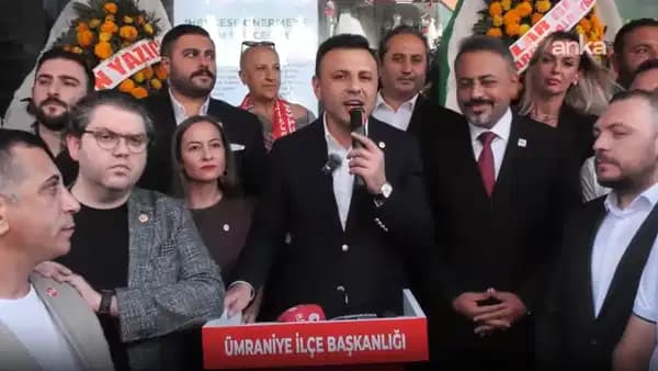 YENİ Parti Ümraniye ilçe teşkilatını açtı: 'Bu bir sonuç değil, yepyeni bir başlangıç'