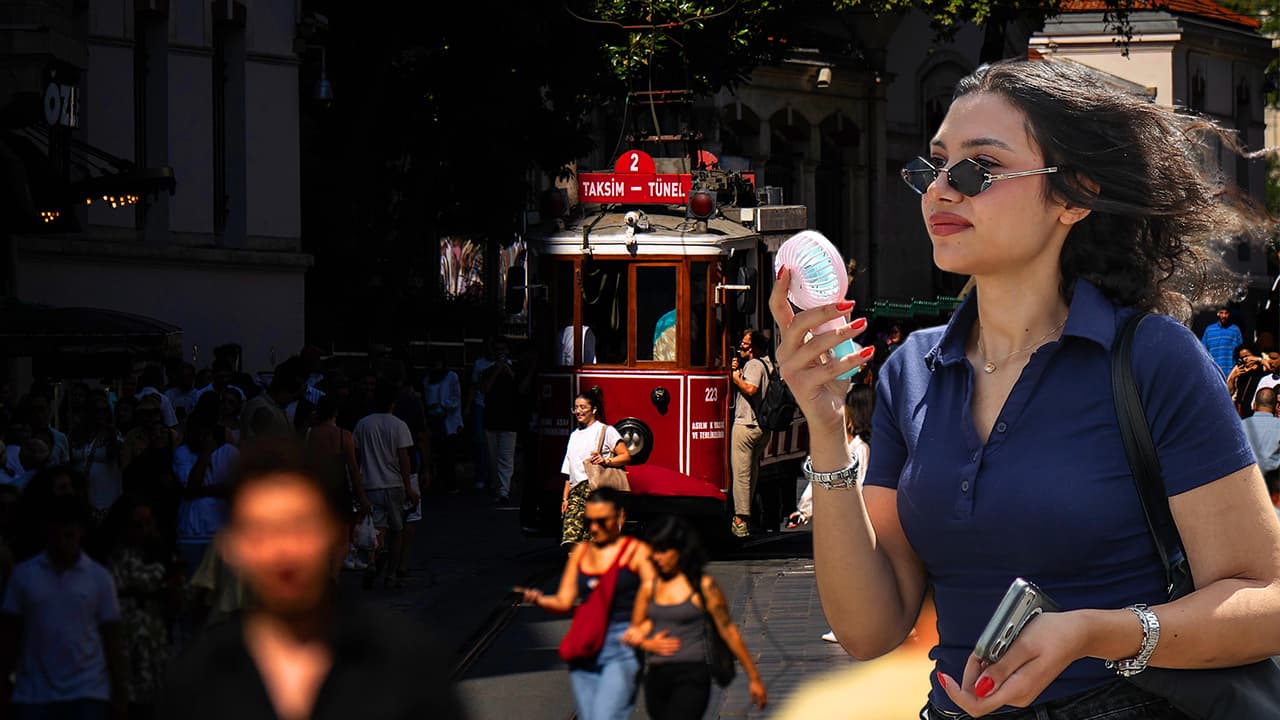 İstanbul ikili sıcak hava dalgasının arasında kalıyor: Termometreler 35 dereceyi aşacak