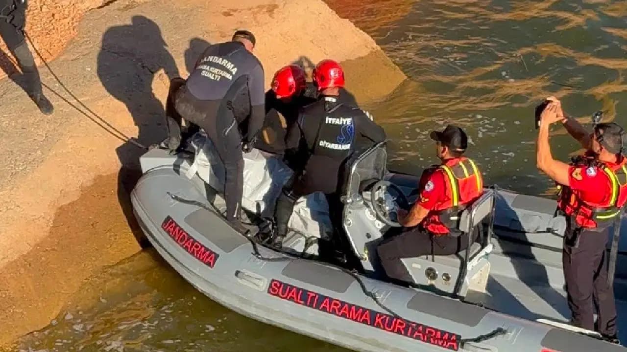 Diyarbakır'da barajda erkek cesedi bulundu: Kimlik tespiti için çalışma başlatıldı