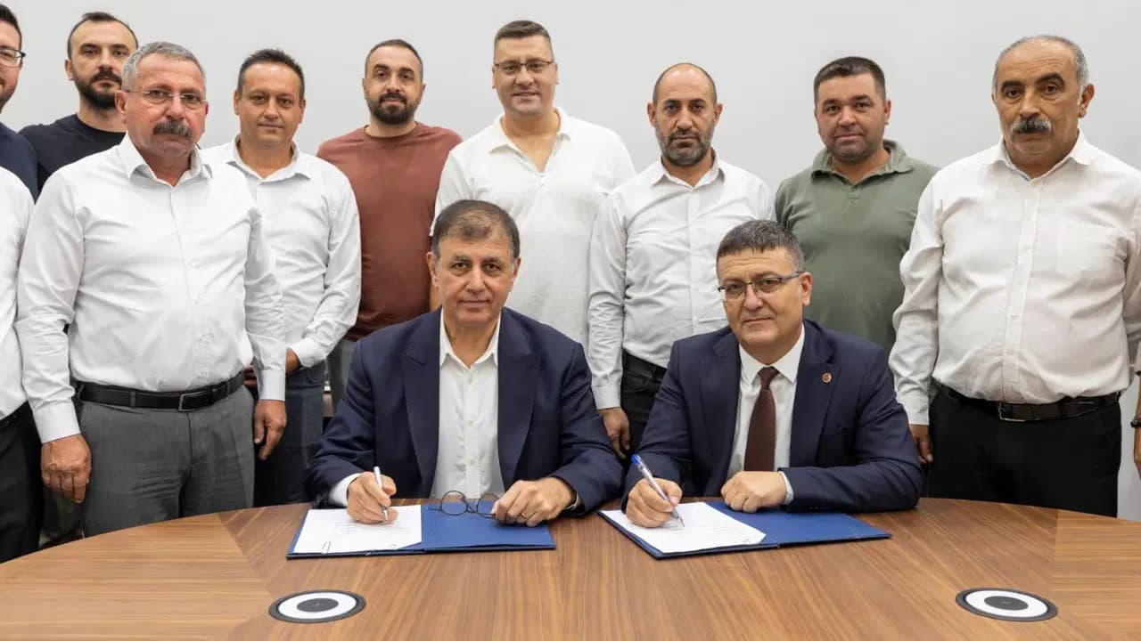 İZBETON'da toplu sözleşme mutluluğu: 750 çalışana yüzde 16,30 zam