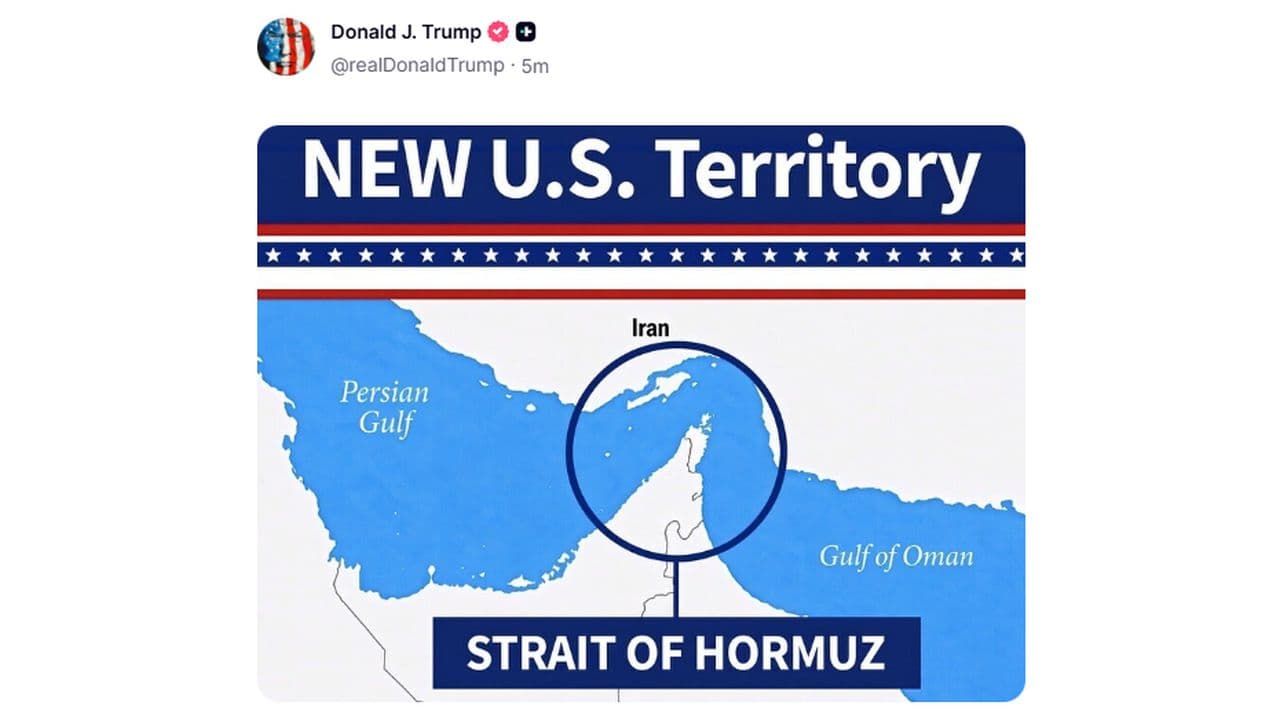 Trump'tan tartışma yaratacak hamle: Hürmüz Boğazı'nı 'ABD toprağı' ilan etti