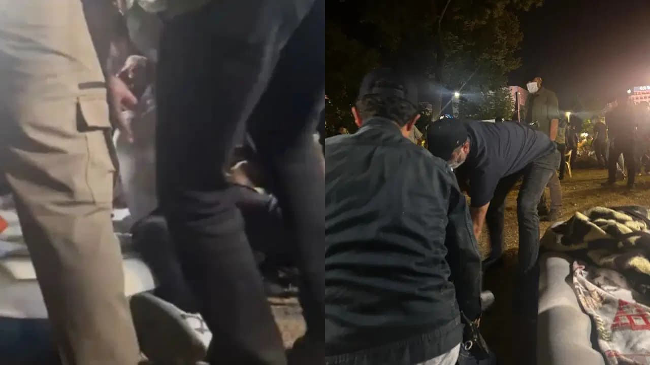 Er şehit aileleri ve gazilerin 37 günlük eylemine şafak baskını: Güvenpark bariyerlerle kapatıldı