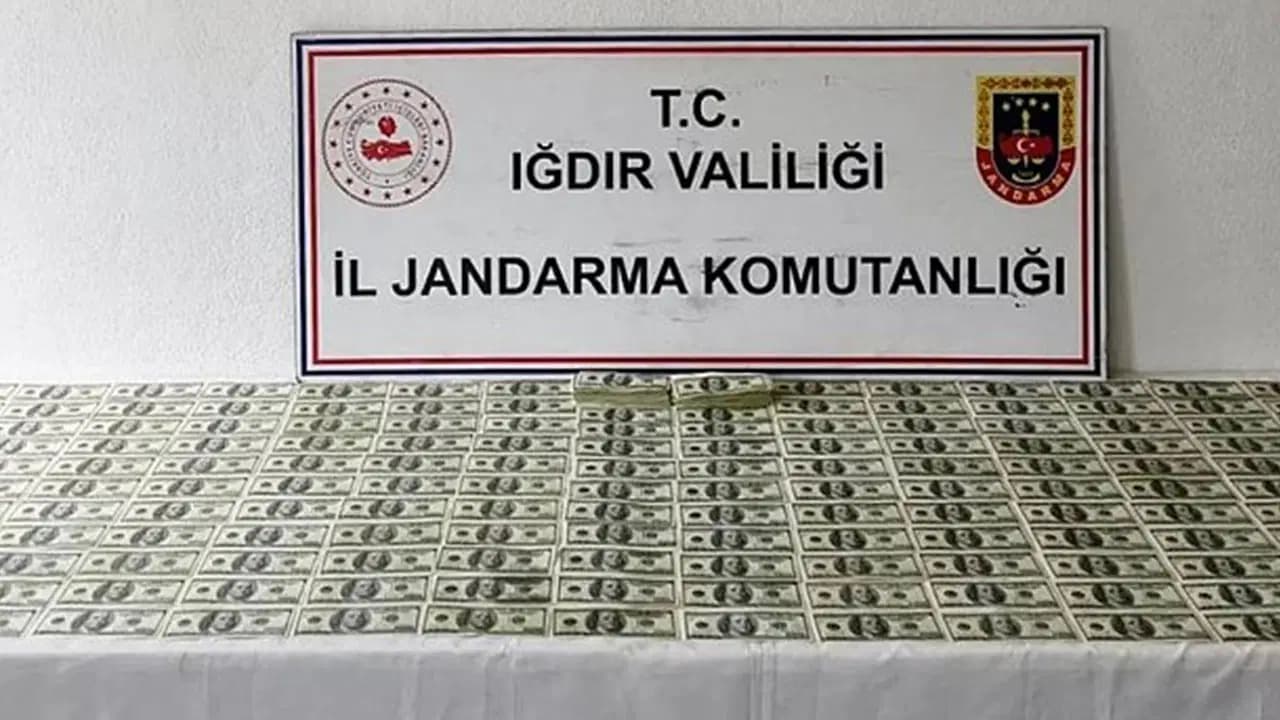 Iğdır'da jandarmadan sahte dolar operasyonu: 524 adet sahte 100 dolarlık banknot ele geçirildi