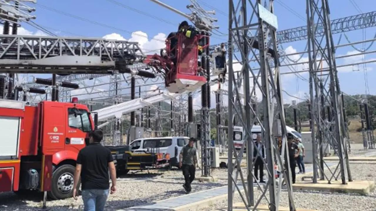 Kahramanmaraş'ta trafo merkezindeki patlamada bir işçi hayatını kaybetti
