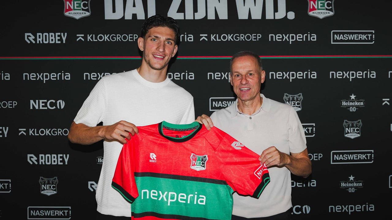 Ahmetcan Kaplan, Hollanda ekibi NEC Nijmegen ile 4 Yıllık Sözleşme İmzaladı