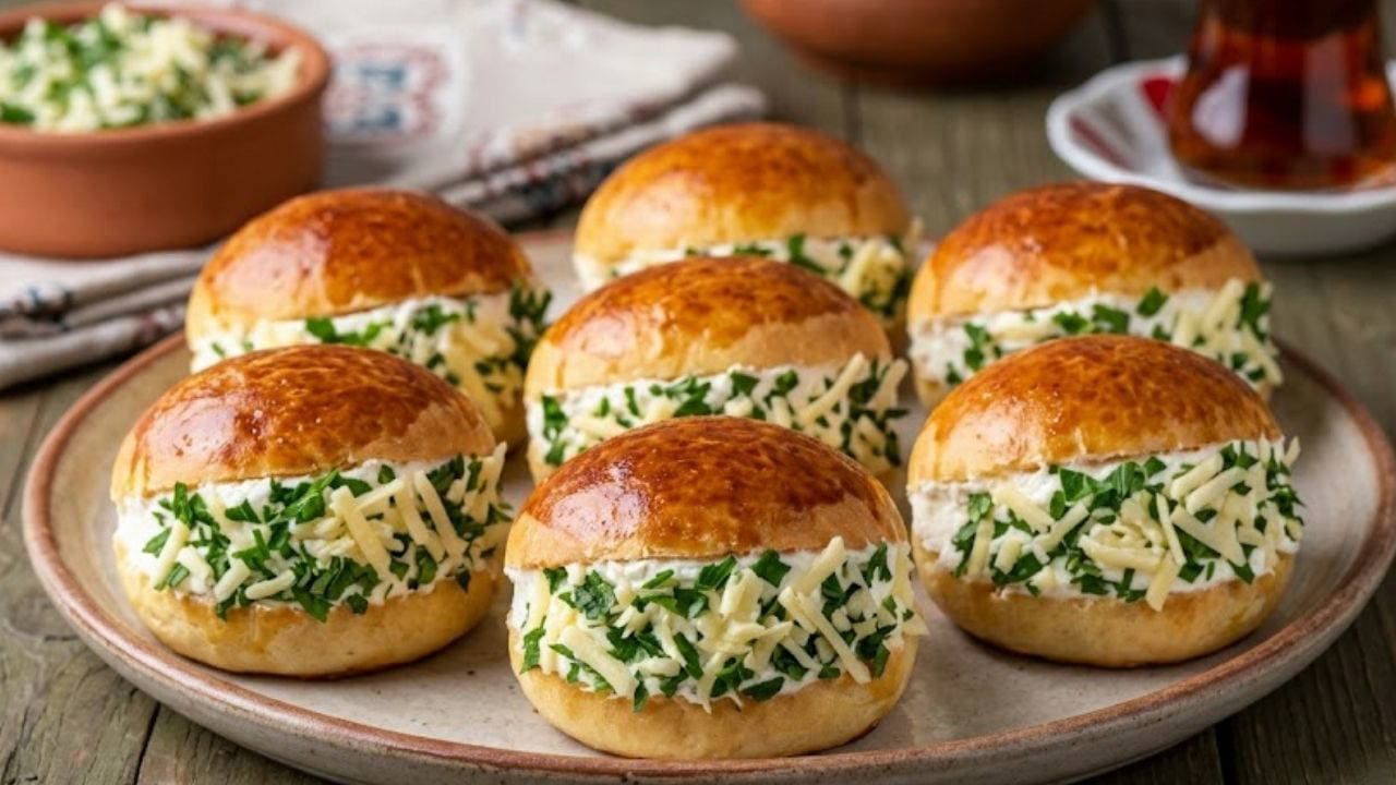 Çay saatlerinin yeni gözdesi: Sakallı poğaça tarifi