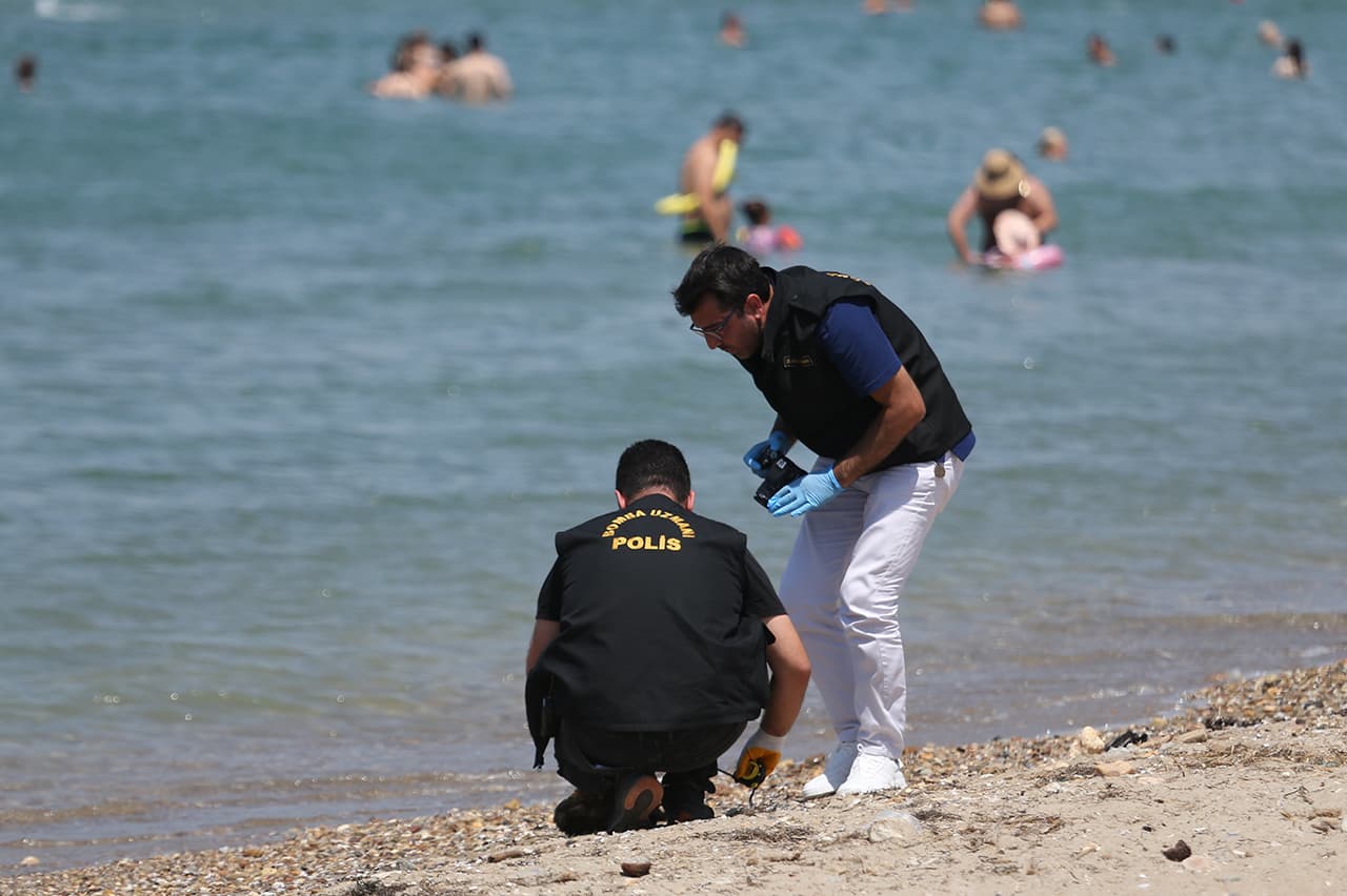 Çanakkale'de plajda savaş döneminden kalma mühimmat bulundu