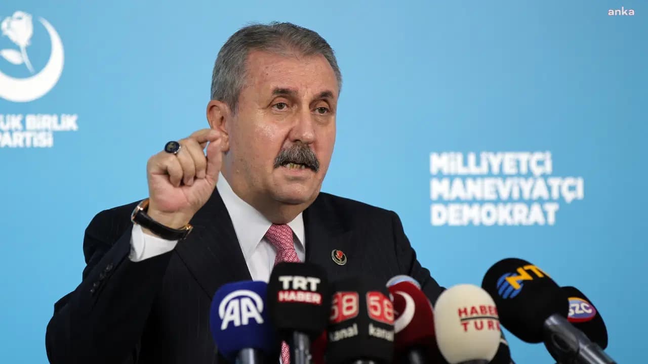 BBP Lideri Destici'den Çerçeve Yasa Teklifi'ne Sert Çıkış: 'Teröristin Affi Masada Bile Olmamalı'