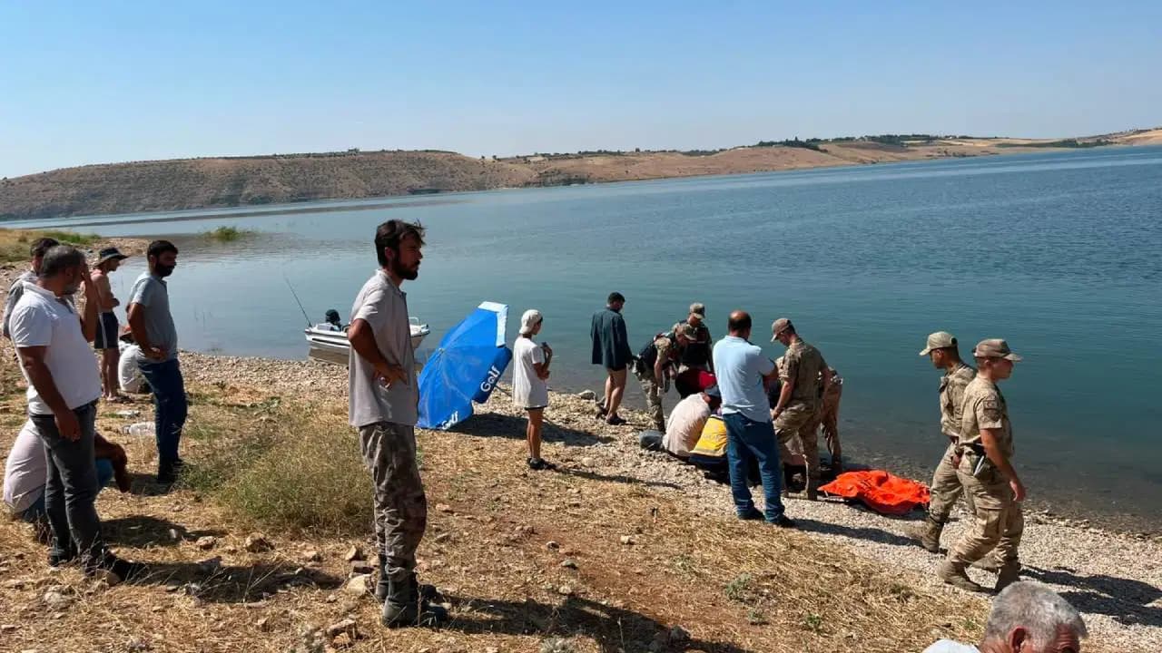 Siverek'te Fırat'ın sularında facia: 2 kişi hayatını kaybetti