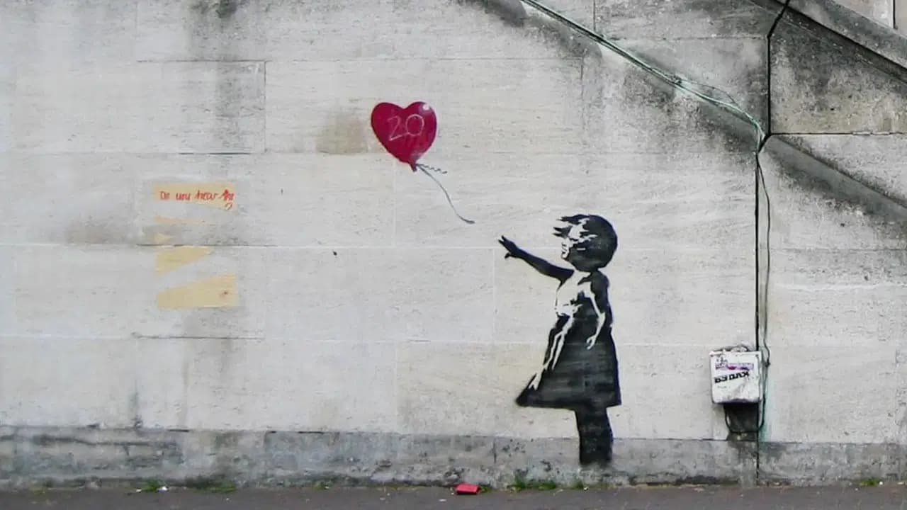Banksy'nin Londra'daki eserleri kamuya 150 bin sterline mal oldu
