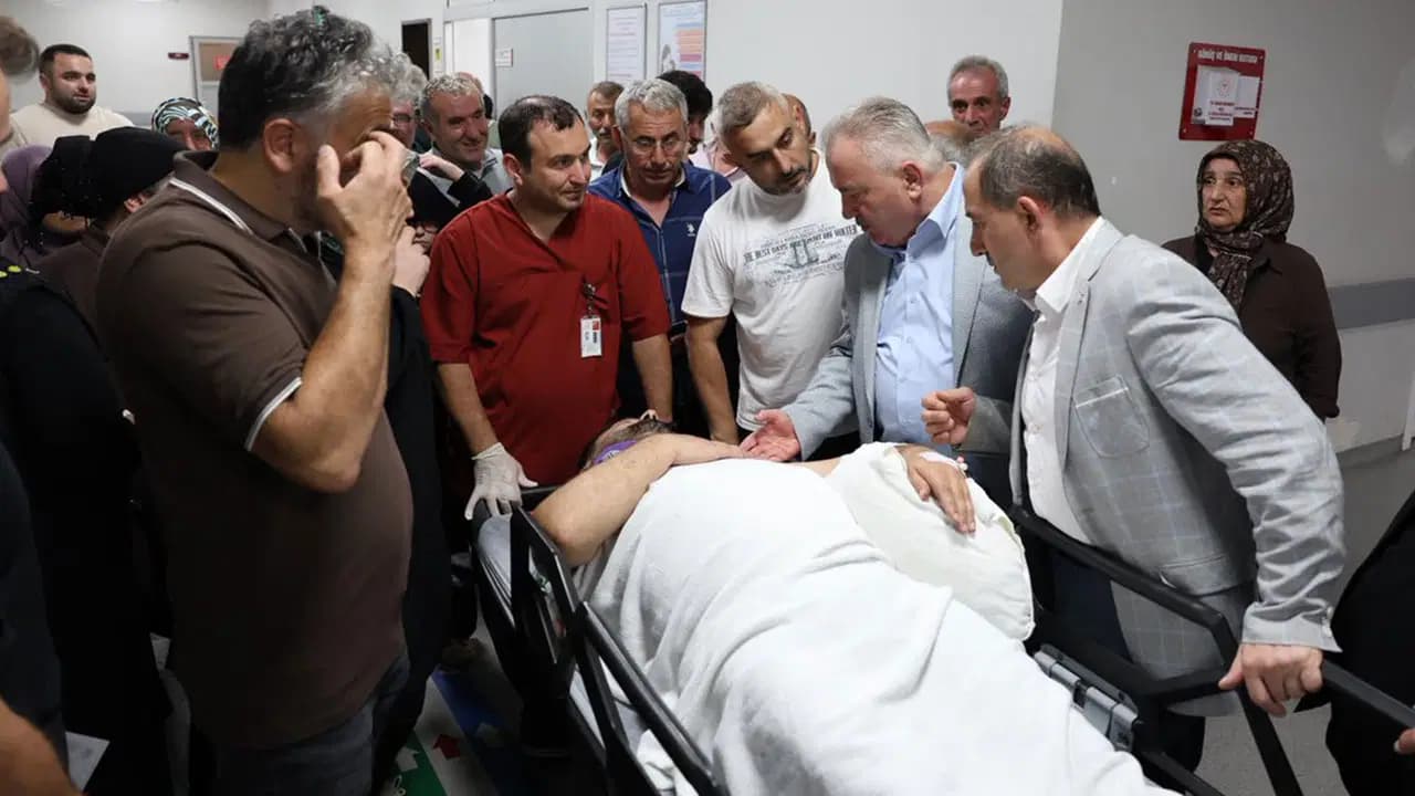 Arı kovanı bakımı sırasında iskeleden düşen belediye başkanı yaralandı