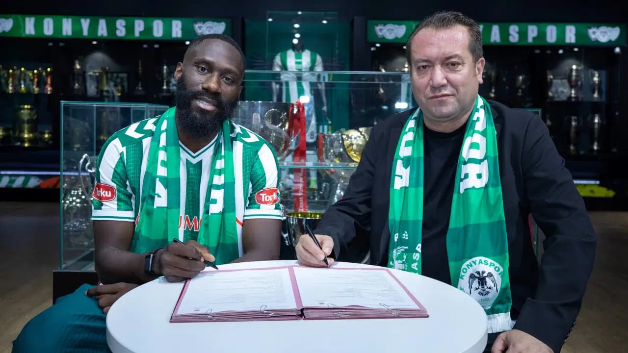 Arthur Masuaku yeniden Süper Lig'de: Konyaspor, eski Beşiktaşlıyı kadrosuna kattı