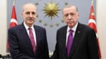 Cumhurbaşkanı Erdoğan, TBMM Başkanı Kurtulmuş'u Külliye'de kabul etti