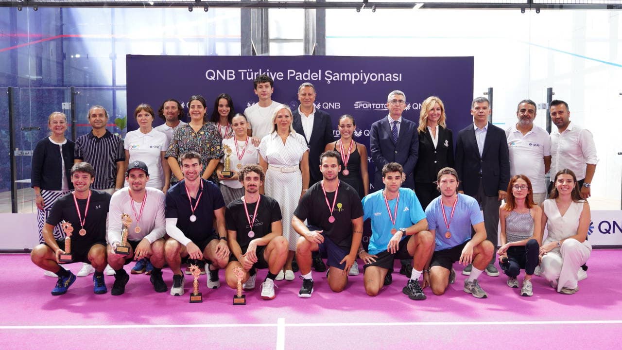 Türkiye'nin ilk Padel Şampiyonası'nda şampiyonlar kortta belirlendi