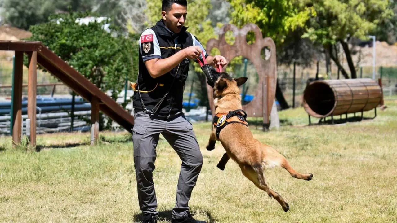 Ankara'da K9 güvenlik timleri 7 gün 24 saat vatandaşların hizmetinde
