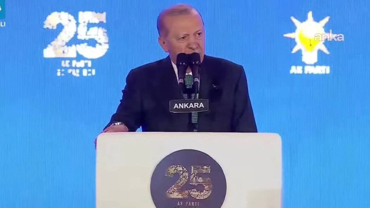 AK Parti’nin 25. yılında Erdoğan: “Daha yeni başlıyoruz”