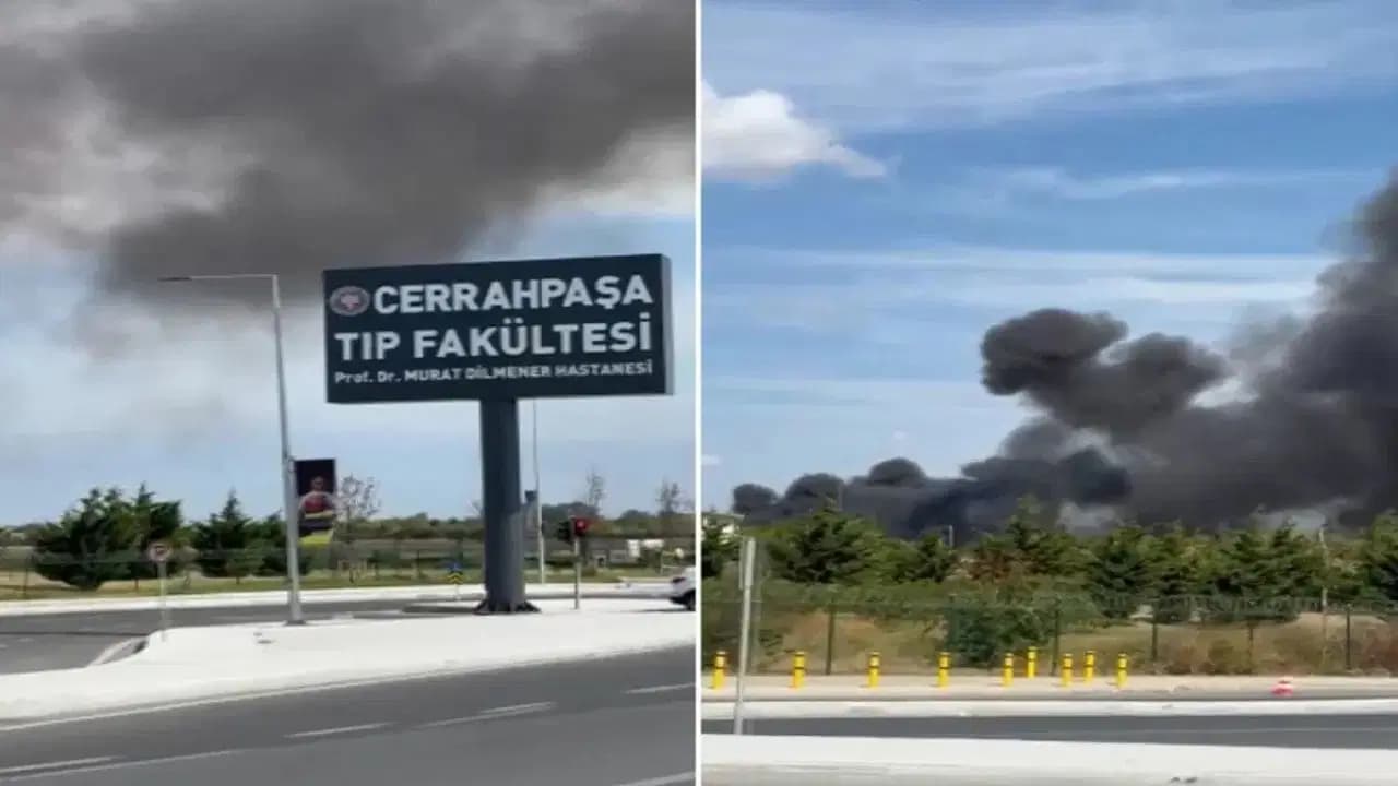 Cerrahpaşa Tıp Fakültesi Hastanesi'nde yangın paniği