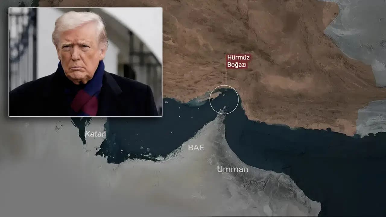 Trump'tan Hürmüz Boğazı'nda sert çıkış: ABD'nin operasyonlarını engelleyen ülkeyi bombalayacakları tehdidi