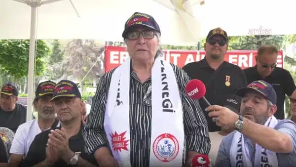 Şehit aileleri ve gazilerden Güvenpark'ta dikkat çeken eylem: 'Hakkımızı söke söke alacağız'