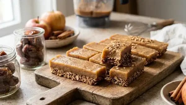 Tatlı krizlerine sağlıklı çözüm: Elmalı fit bar tarifi
